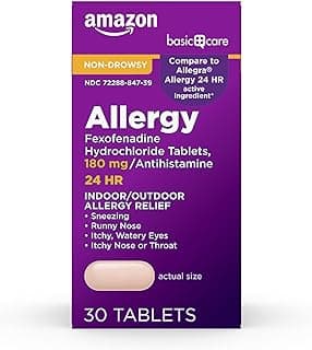 Picture of Fexofenadine (Allergy Tablets), 180 mg, 30 ct