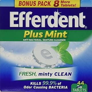 Picture of Efferdent Plus Mint Tablets, 44 ct