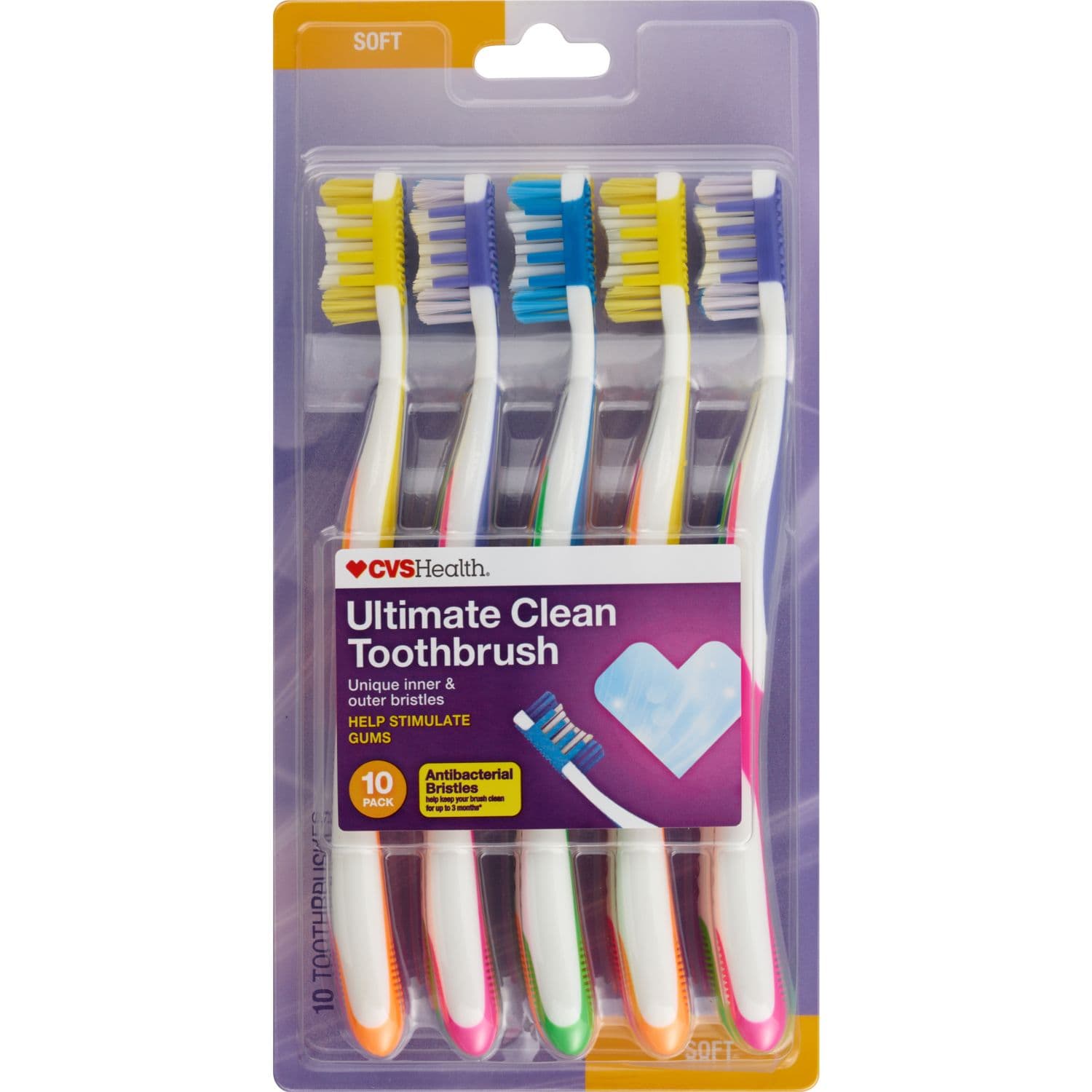 Picture of Ultimate Clean Toothbrushes Soft, 10 CT