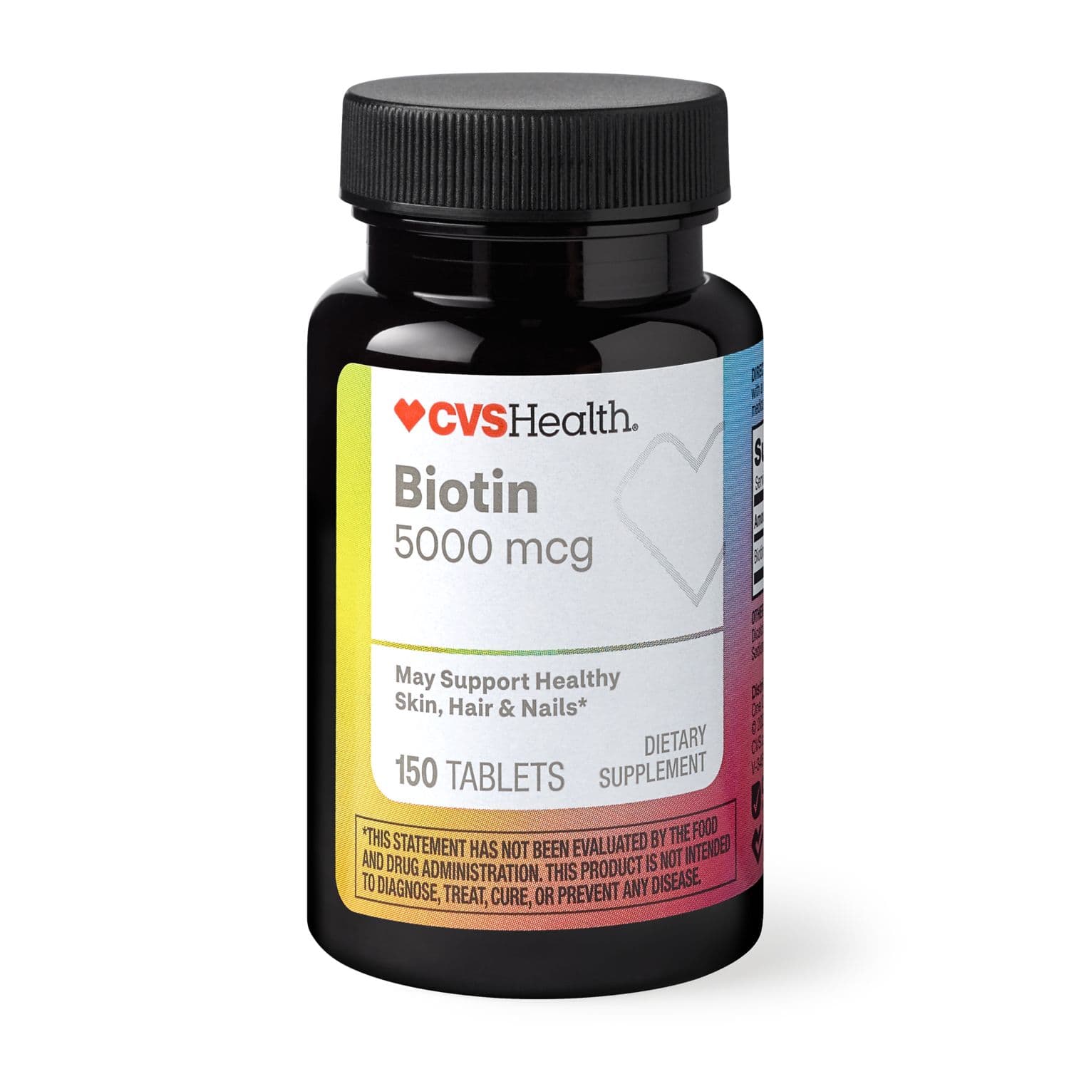 Picture of Biotin 5000mcg Tablets, 150 CT