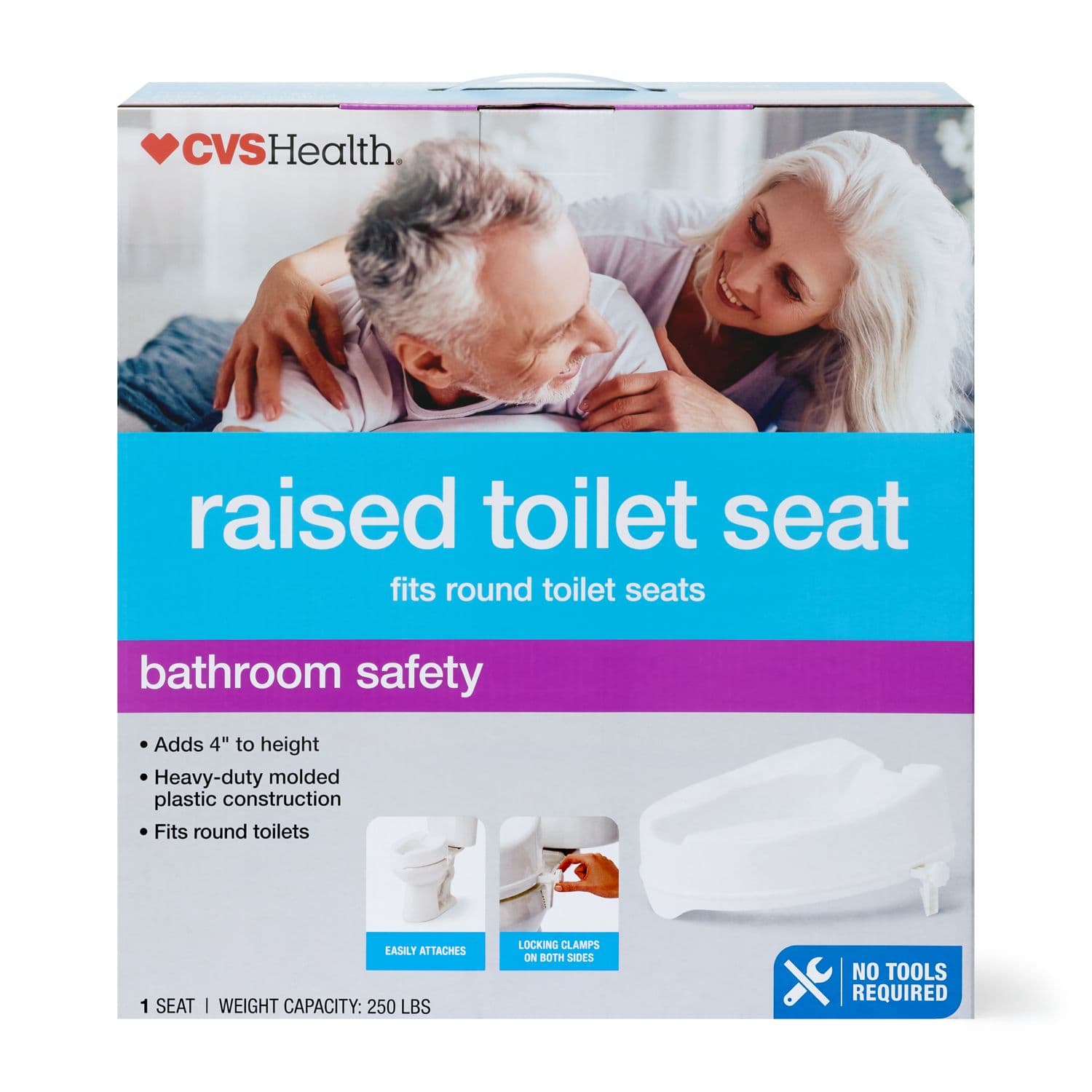 Picture of Raised Toilet Seat, 1 CT