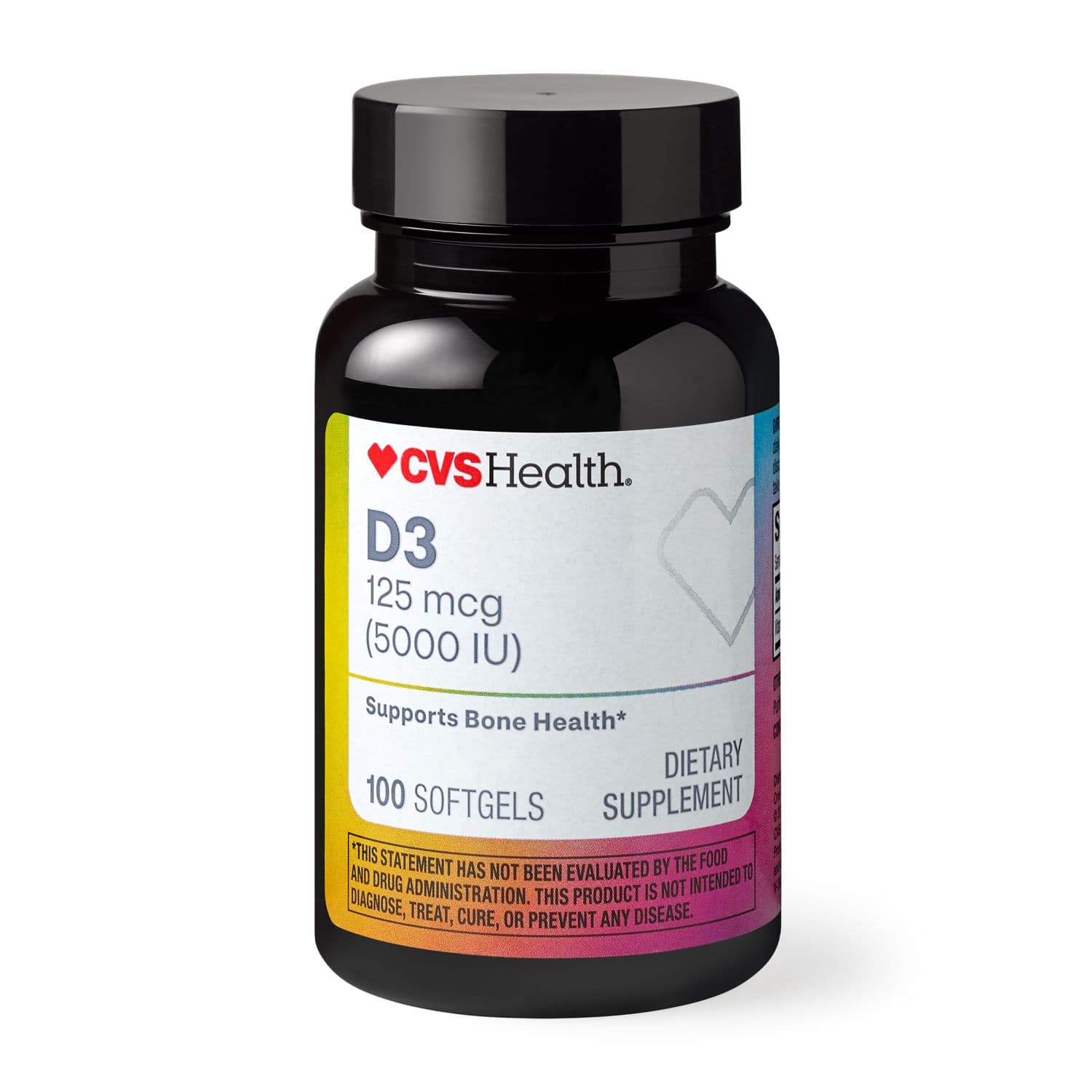 Picture of Vitamin D3 5000iu Softgels, 100 CT