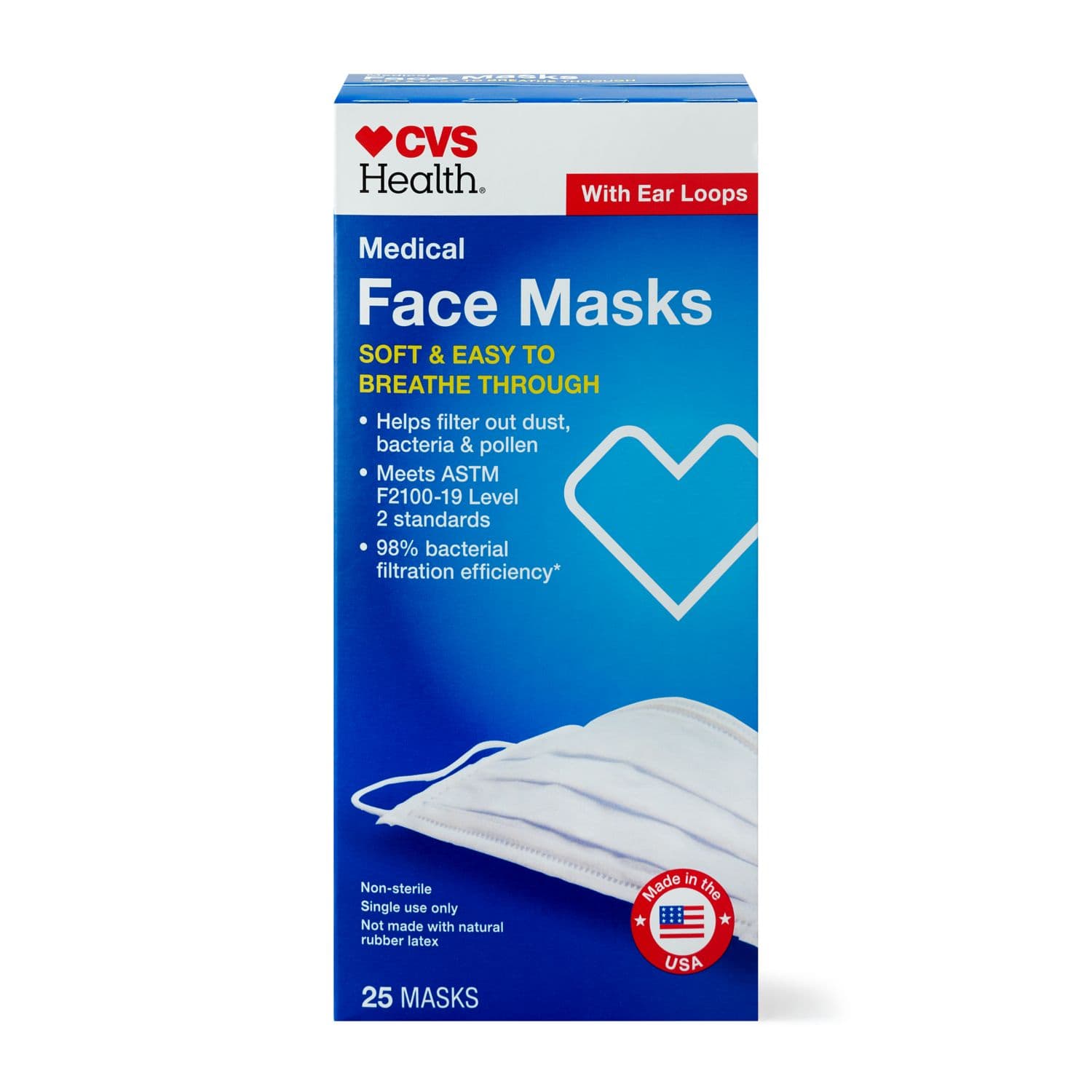 Picture of Surgical Face Masks, 25 CT