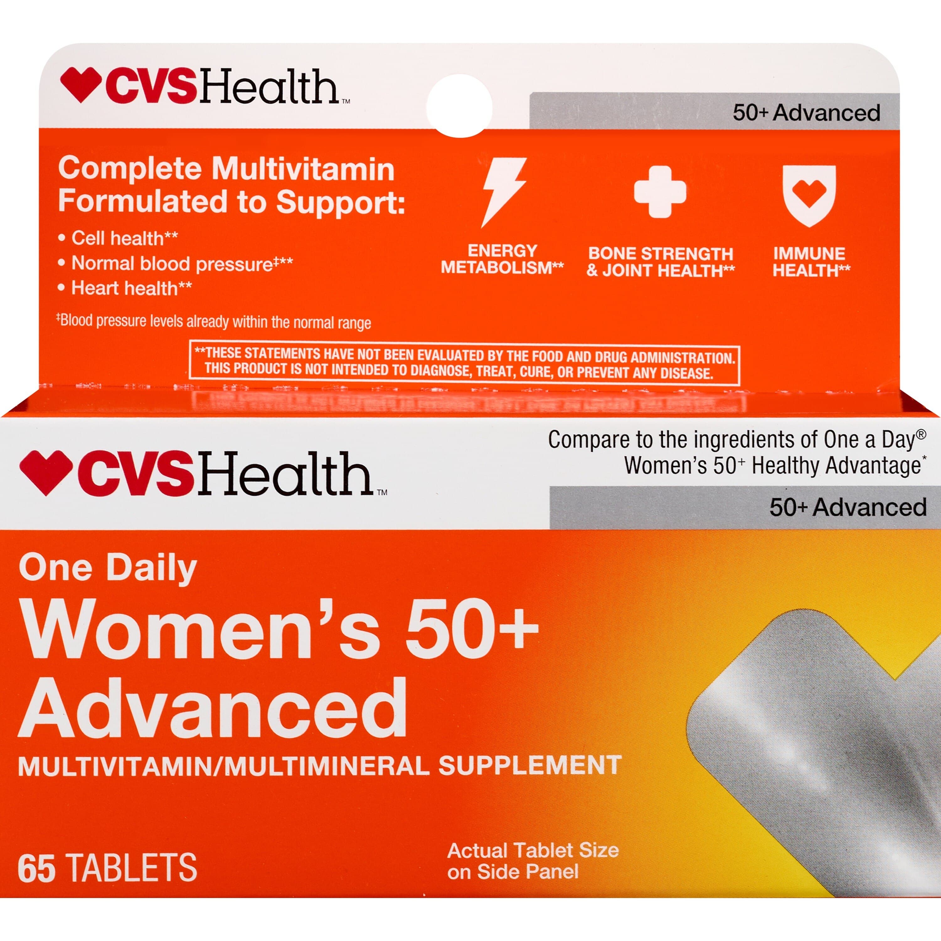 Picture of One Daily Women's 50 plus Advanced Vitamin, 100 CT
