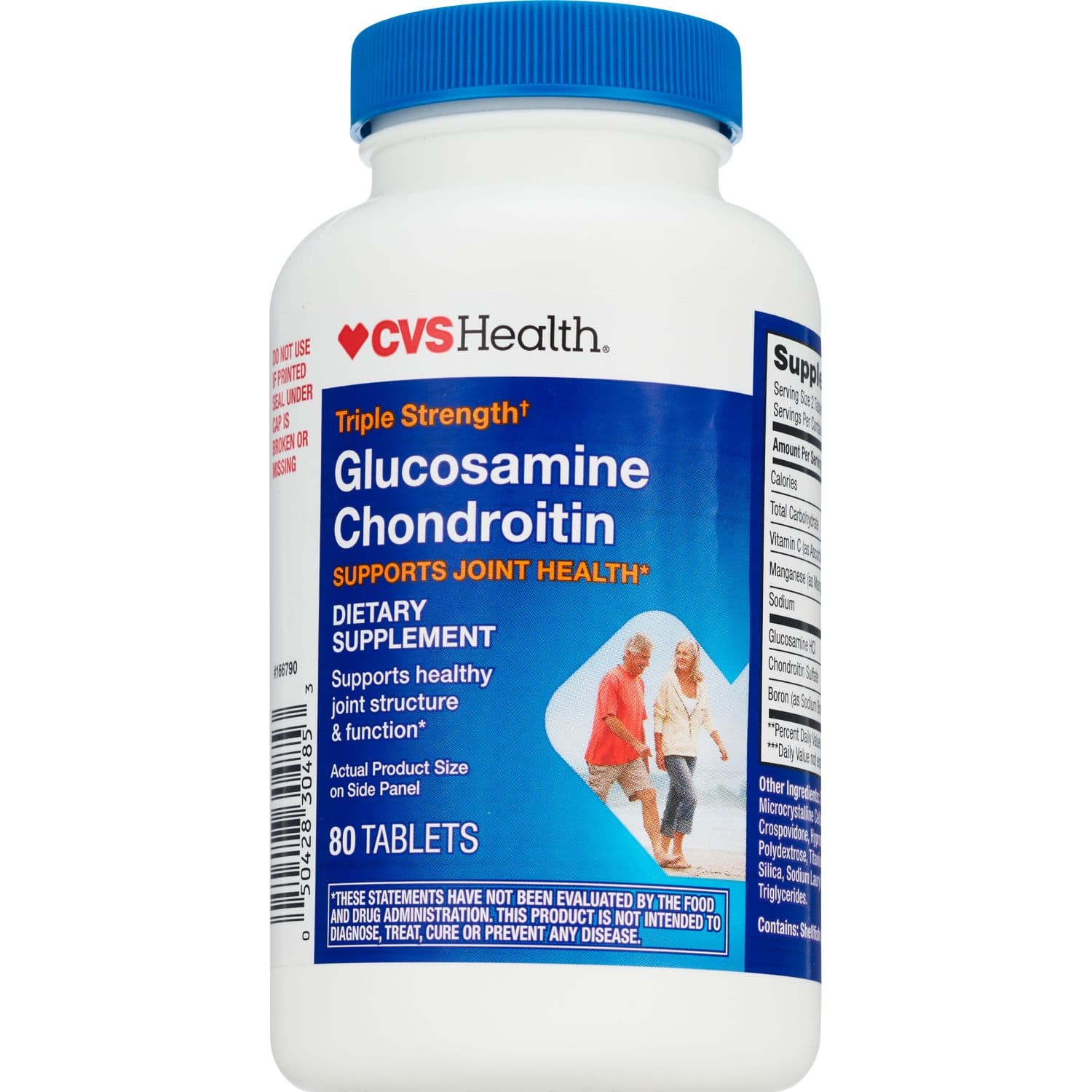 Picture of Glucosamine Chondroitin Triple Strength Caplets, 80 CT