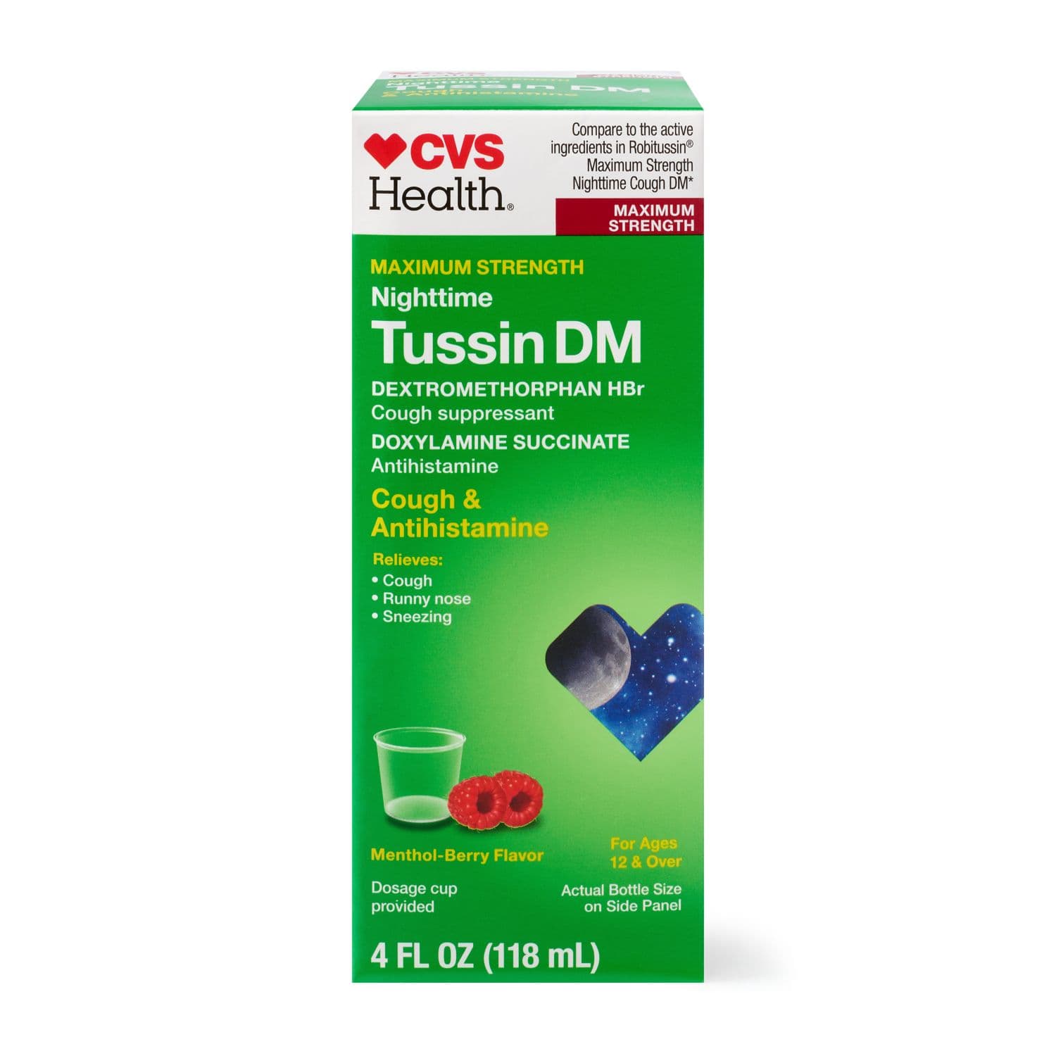 Picture of Tussin Dm Nighttime, 4 OZ