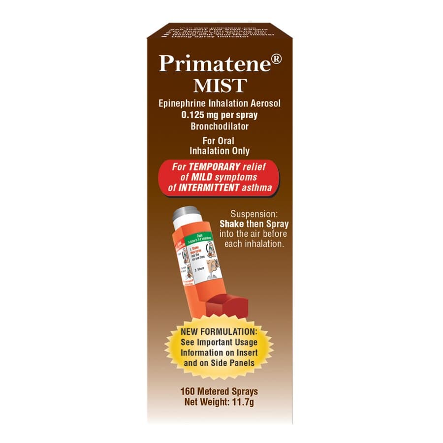 Picture of Primatene Mist Bronchial Asthma Relief Inhaler, 0.5 OZ