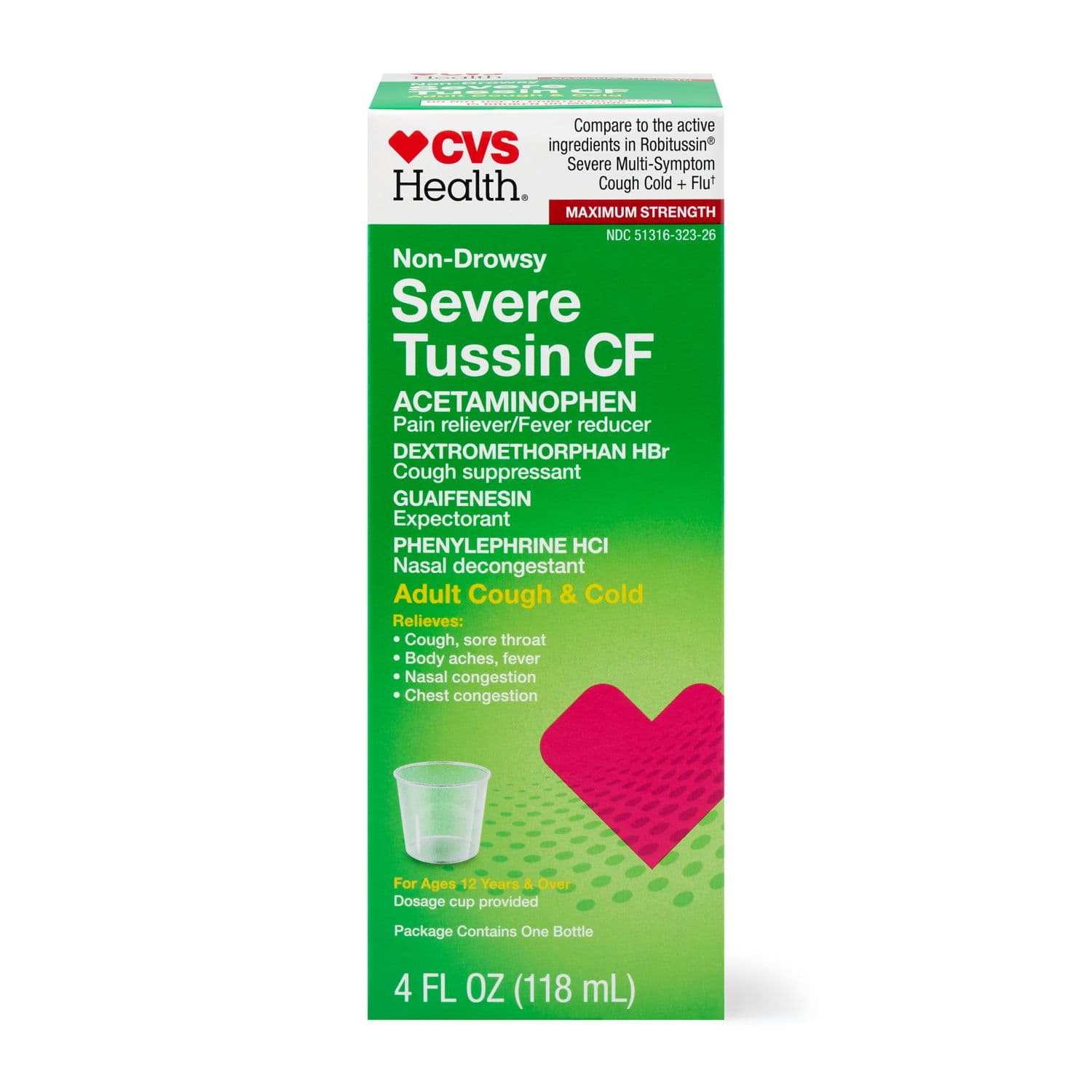 Picture of Tussin Cf, 4 OZ
