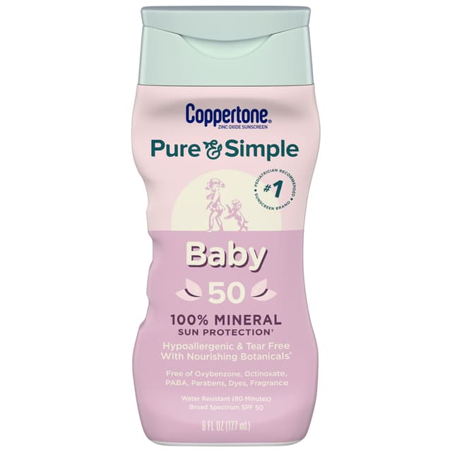 Picture of Coppertone Baby Tear Free Sunscreen SPF 50, 6 OZ