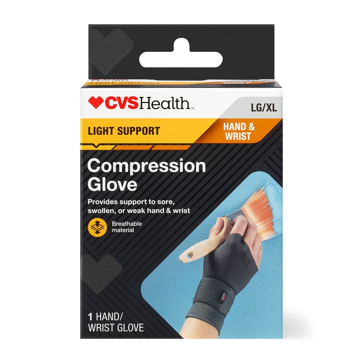 Picture of Hand/Wrist Compression Glove S/m, 1 CT