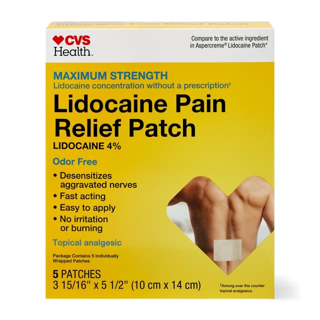 Picture of Lidocaine Patches, 5 CT