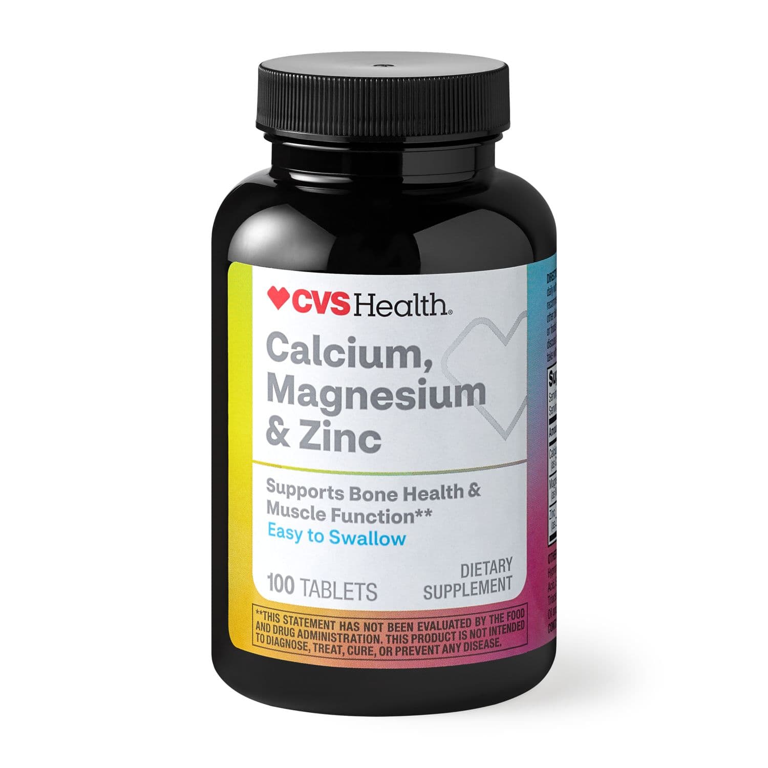 Picture of Calcium Magnesium + Zinc Tablets, 100 CT
