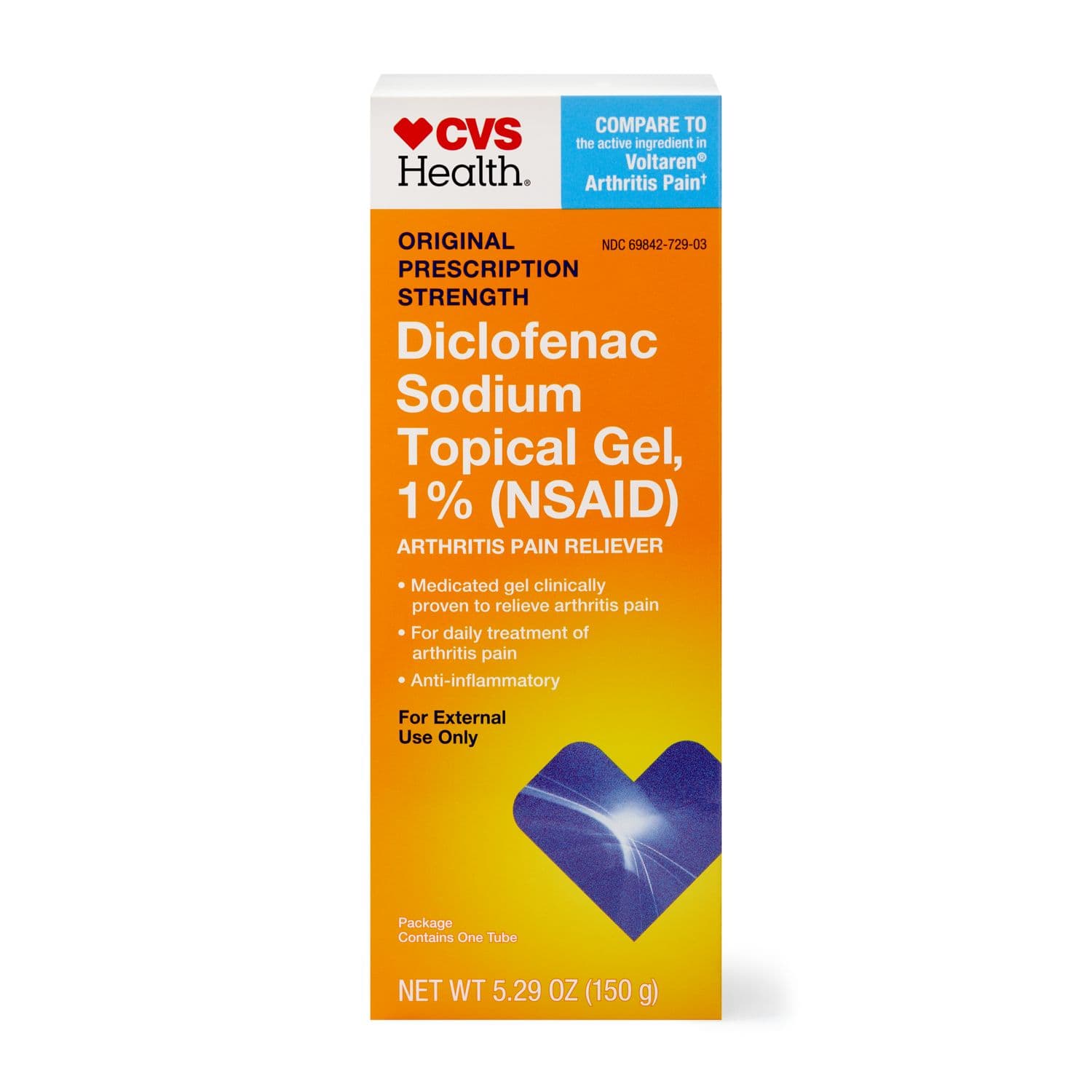 Picture of Diclofenac Sodium 1% Topical Gel, 5.2 OZ