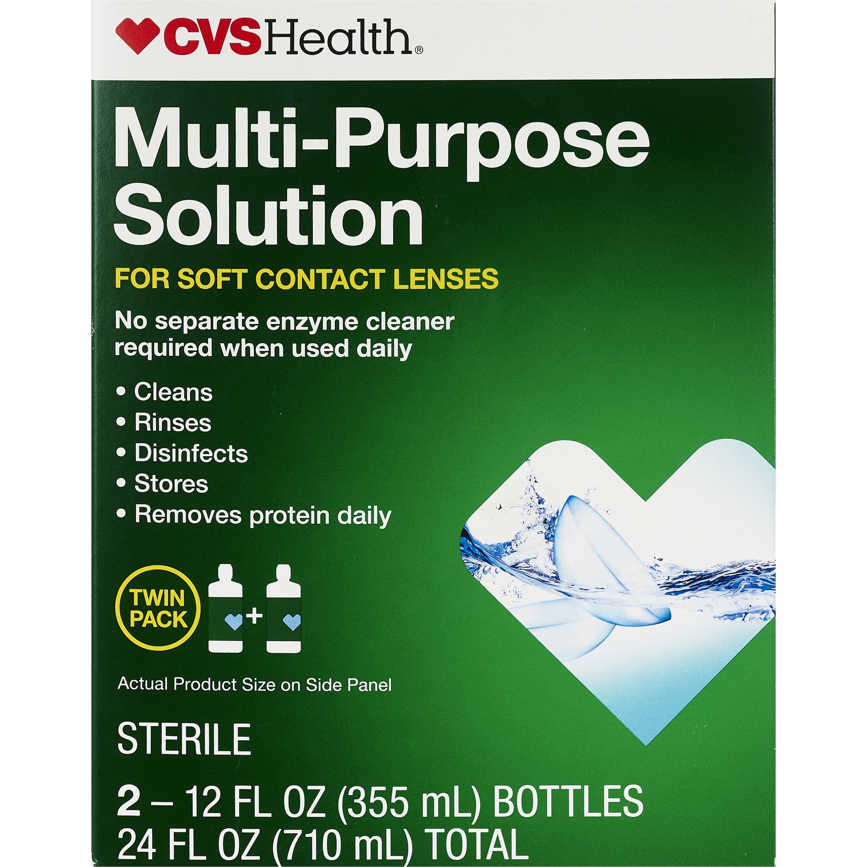 Picture of Contact Lens Solution, 12 OZ