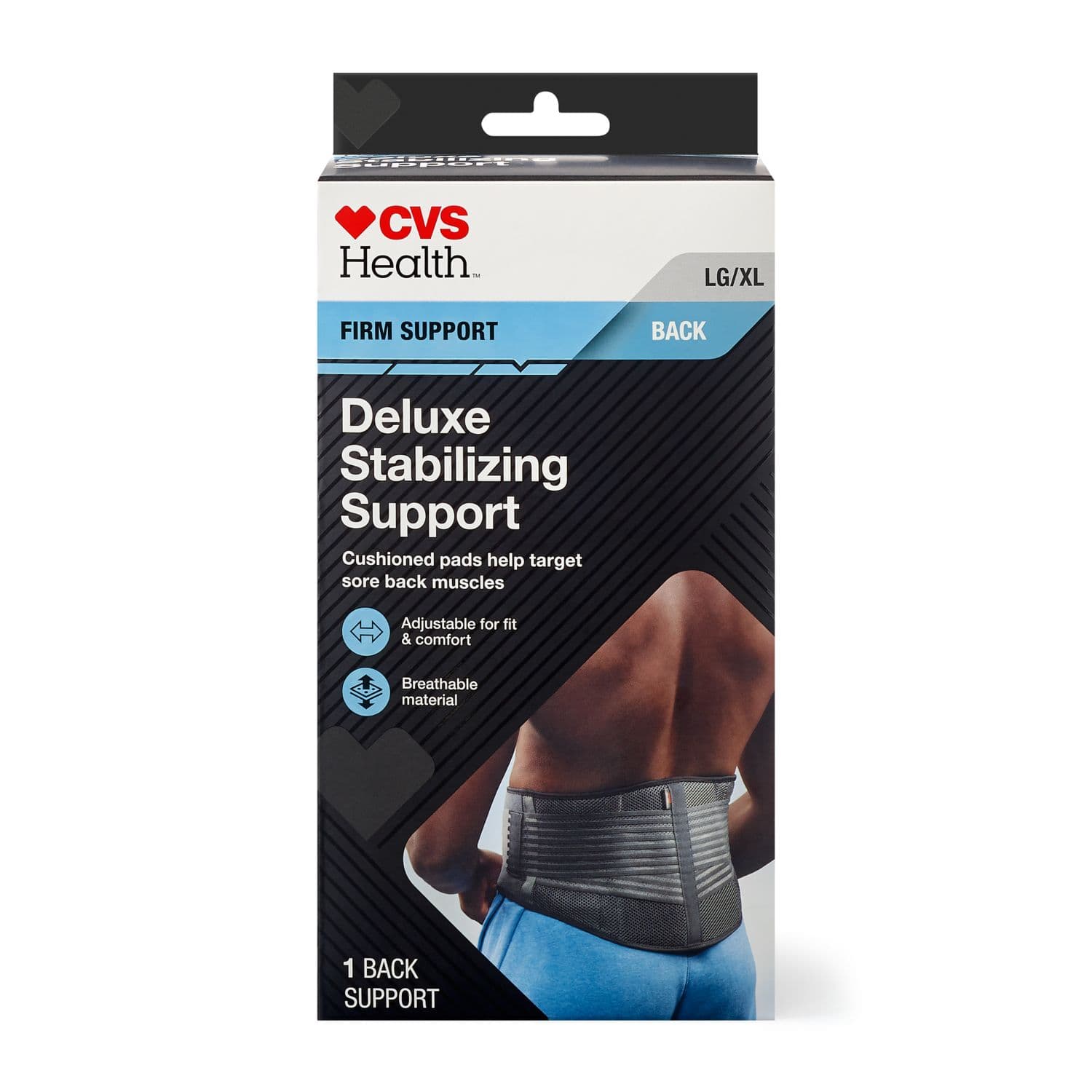 Picture of Back Support with Stabilizer S/m, 1 CT