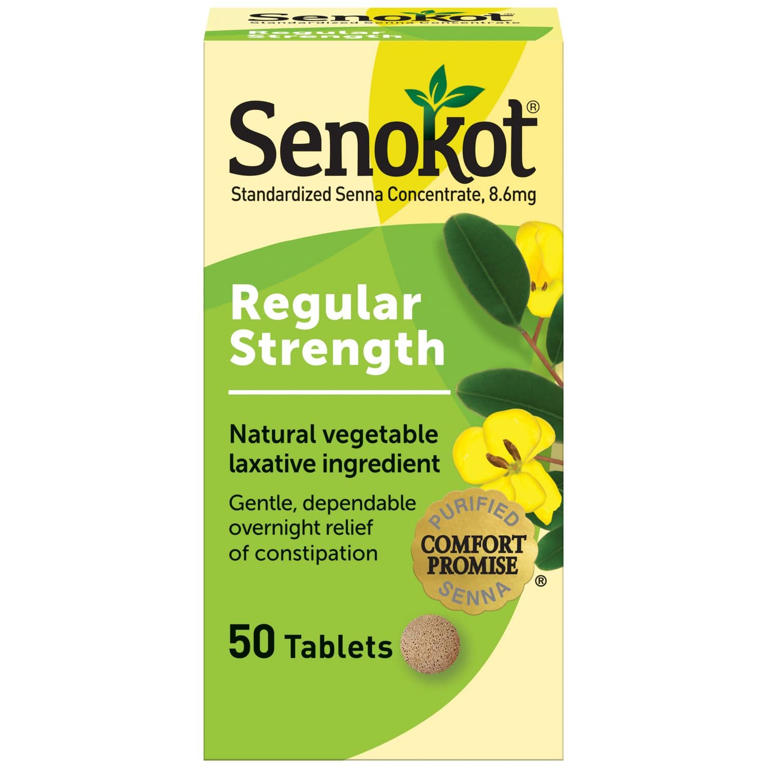 Picture of Senokot Laxative Tablets, 50 CT