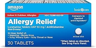 Picture of Loratadine Allergy Tablets, 10 mg., 30 ct.