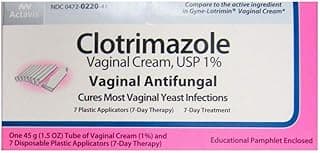 Picture of Clotrimazole (Vaginal Antifungal 7-Day Cream with Applicator), 1%, 45 gm