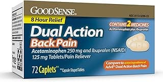 Picture of Advil Dual Action with Acetaminophen, 250 mg., 125 mg., 72 ct.