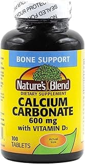 Picture of Calcium Carbonate with Vitamin D3 600mg-10mcg Tablet, 100