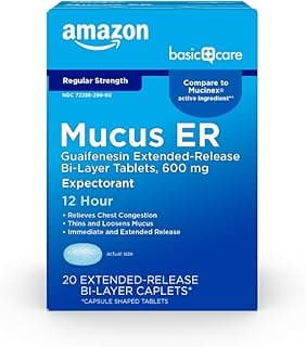 Picture of Guaifenesin Extended Release 600mg, 20
