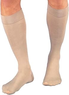 Picture of JOBST, Compression Stockings 15-20mmHg, Beige, Size G (Ankle: 13" - 13 7/8"; Calf: 22" - 26"), 1 pair