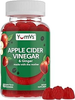 Picture of Apple Cider Vinegar (with the mother) 500mg & Ginger 1mg Gummies, 60