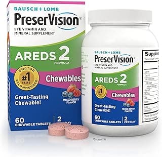Picture of Bausch + Lomb PreserVision AREDS 2 chewables, 60