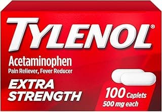 Picture of Tylenol Extra Strength, 500 mg, 100 ct