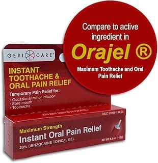 Picture of Oral Pain Relief, 20%, 0.5 oz