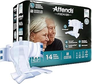 Picture of Premier Adult Briefs, Medium - 32" to 44 (Tabs), 14 ct