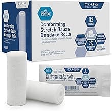 Picture of Conforming Stretch Gauze Sterile Bandages - 3" x 4.1 yd, 12 ct
