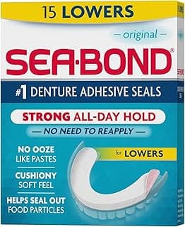 Picture of Sea-Bond Denture Adhesive Wafers, Lowers, 15 ct