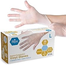 Picture of Vinyl Gloves (Large), 100 ct