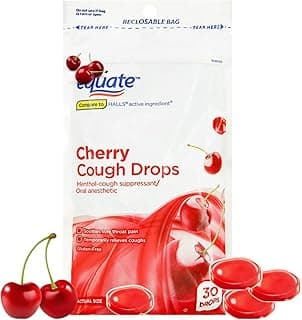 Picture of Cough Drops, Cherry, 5.8 mg, 30 ct