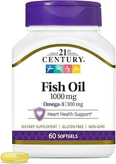 Picture of Fish Oil, Soft Gels , 1,000 mg, 60 ct