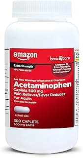 Picture of Acetaminophen (Pain Reliever, Extra Strength), 500 mg, 500 ct