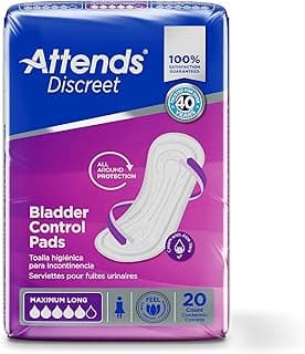 Picture of Attends Discreet Women's Maximum Bladder Control Pad, 20 ct.