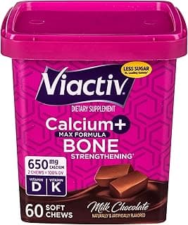 Picture of Calcium Chew, Chocolate , 500 mg / 1,000 IU, 60 ct