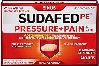 Picture of Sinus Pe Pressure and Pain Relief Caplets, 24 CT