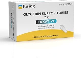 Picture of Glycerin Suppository Laxative, 2 gm, 25 ct