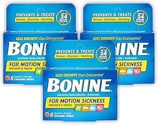 Picture of Bonine Adult 8's, 25 mg, 8 ct