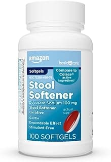 Picture of Docusate Sodium (Stool Softener), 100 mg, 100 ct