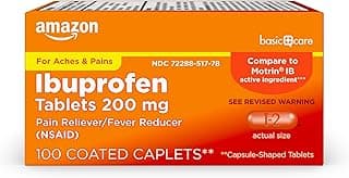 Picture of Ibuprofen (Pain Reliever / Fever Reducer), 200 mg, 100 ct