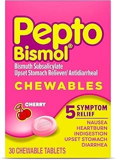 Picture of Pepto-Bismol Tablets, 262 mg., 30 ct.