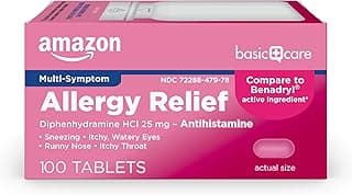 Picture of Diphenhydramine Hci 25mg Tablets, 100 CT