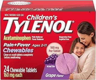 Picture of Tylenol, Children's Acetaminophen 80mg Chewable, 30