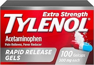 Picture of Tylenol Extra Strength Rapid Release Gelcaps, 500 mg., 100 ct.