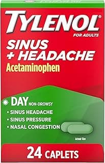 Picture of Acetaminophen Sinus Congestion Caplets, 325 mg., 5 mg., 24 ct.