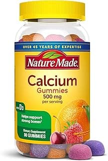 Picture of Calcium + Vitamin D3 Gummy, 250 mg / 500 IU, 60 ct